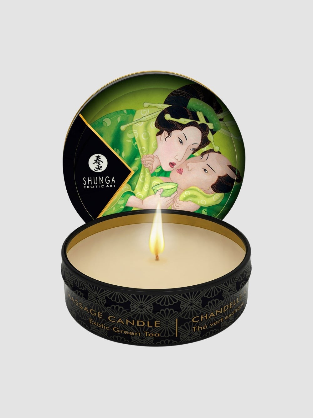 GENERIQUE - Bougie de Massage - Thé Vert - Zenitude - Image 5