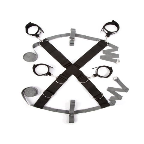 Kit d'attache croisé pour lit