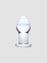 Plug Anale di Vetro Amethyst Rain di Gls Plug Anale di Vetro Amethyst Rain di Gls