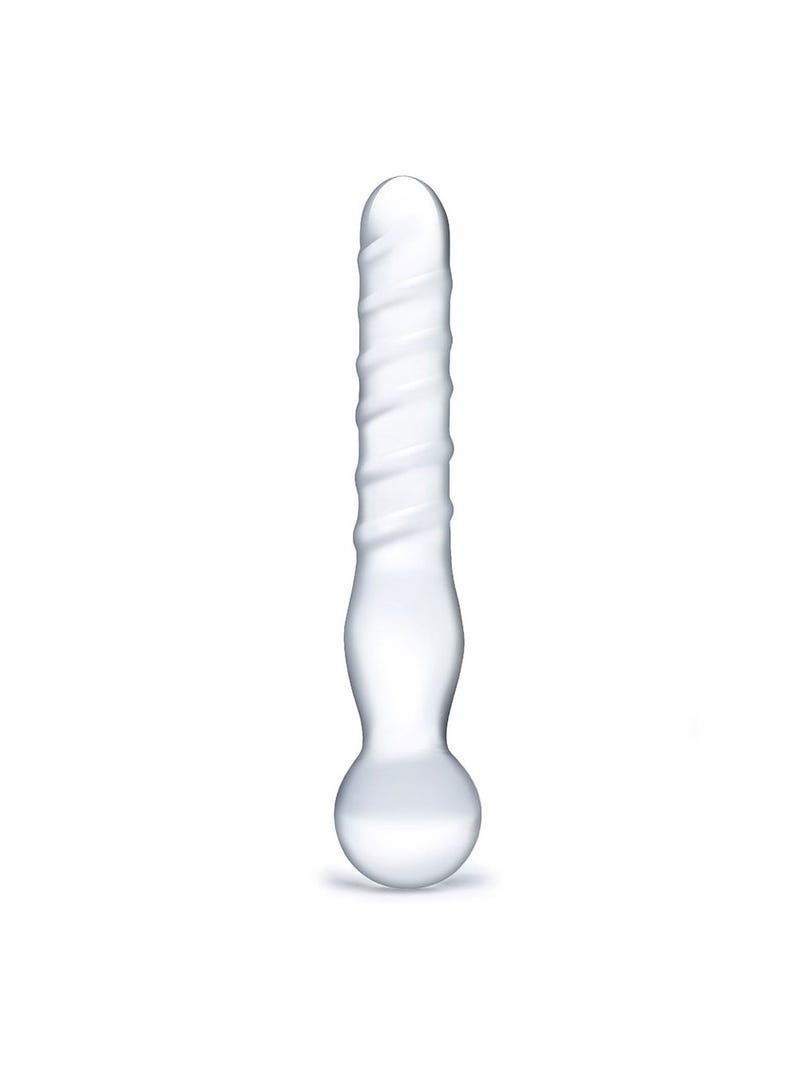 Dildo in Vetro a Spirale Joystick main product photo