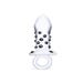 Plug Anal Transparent en Verre Pacifier Juicer