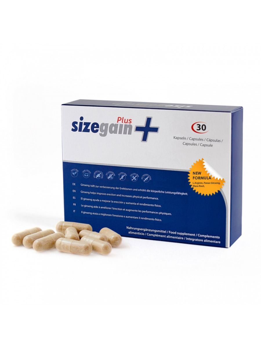 Capsule di Ingrandimento del Pene Size Gain Plus