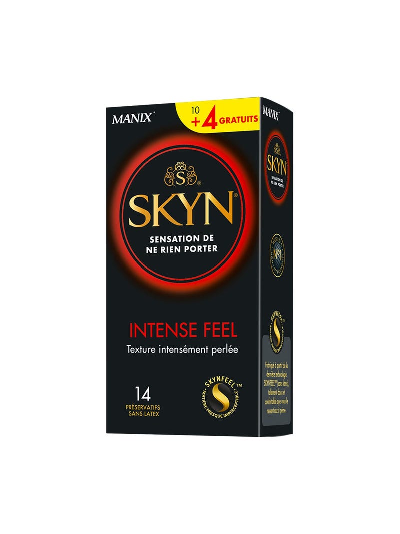 Préservatifs SKYN Intense Feel Boite de 10 + 4 Gratuits main product photo