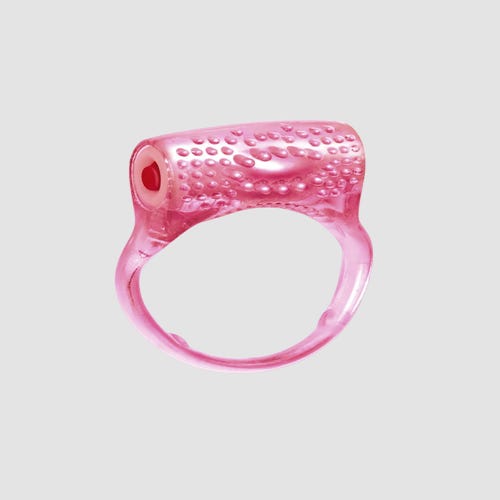 Anneau De Pénis Vibrateur BAILE Sweet Abs - 10 Rythmes - Rose - Pour Hommes