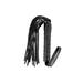 Martinet Noir Similicuir