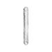 Doppio Dildo Cristal con Venature Trasparente 34 cm