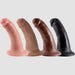 Gode Ventouse 15,2 cm King Cock Rose