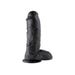 Gode avec Testicules 25,4 cm King Cock Noir