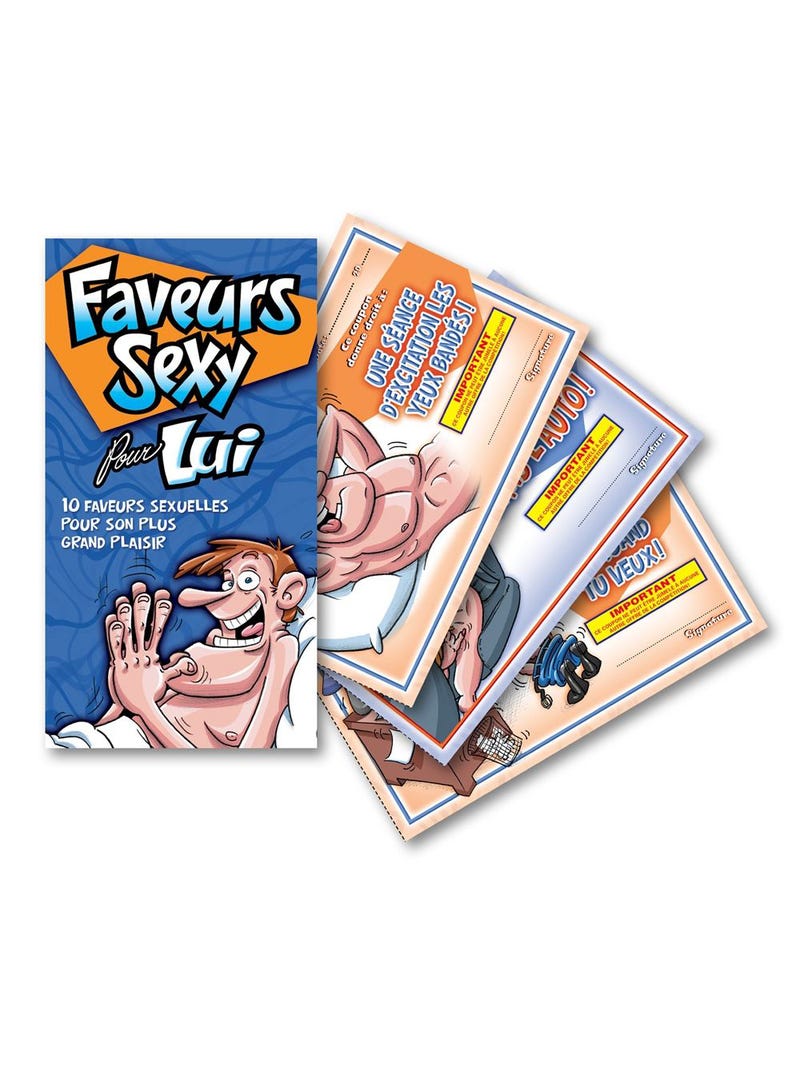 Coupons Faveurs Sexy Pour Lui main product photo