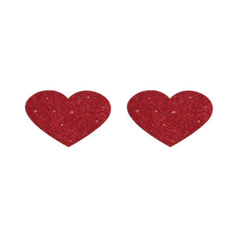 Nippies Coeurs Rouges Pailletés