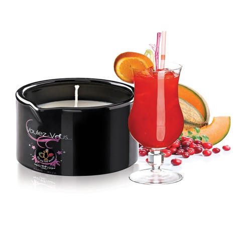Bougie de Massage Gourmande Sex On The Beach Allume-moi