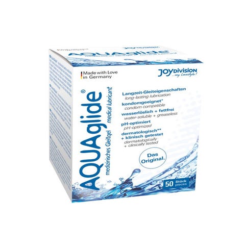 Lubrifiant Eau AQUAglide 50 Dosettes 3ml