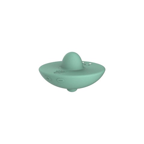 Toupie de Puissante Vert Stimulateur Clitoridien