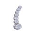 Chapelet Anal Transparent en Verre Icicles N°66