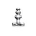Plug Anal Progressif en Verre Icicles N°47