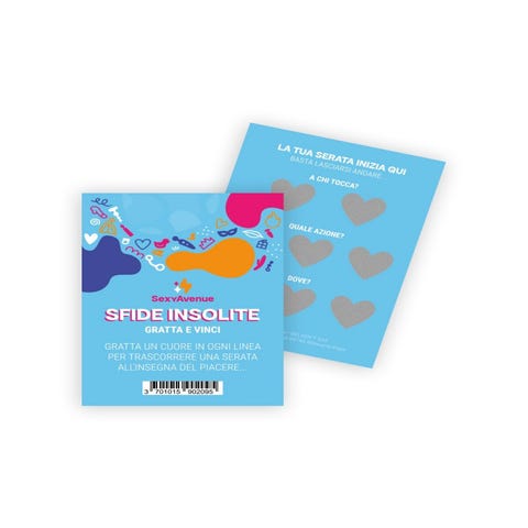 Carte à Gratter Défis Insolites (Italien)