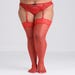 Bas Dentelle Rouges GT