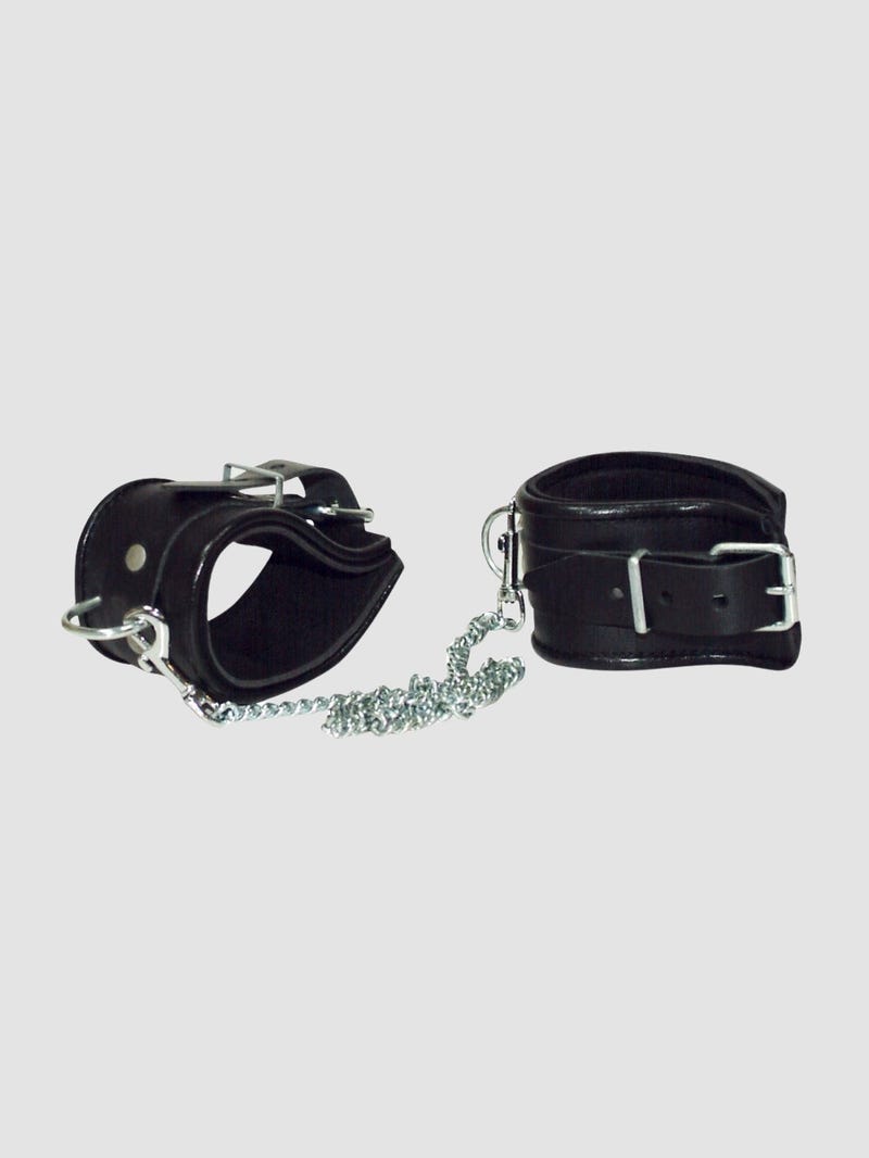 Menottes Chevilles Cuir Leather Ankle Cuffs