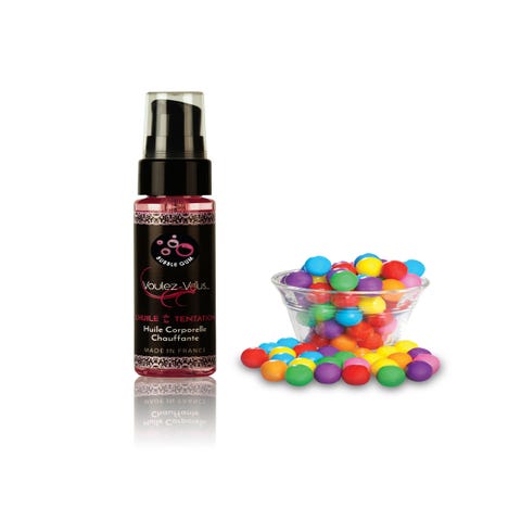 Huile Gourmande & Chauffante Bubble Gum Huile de la Tentation