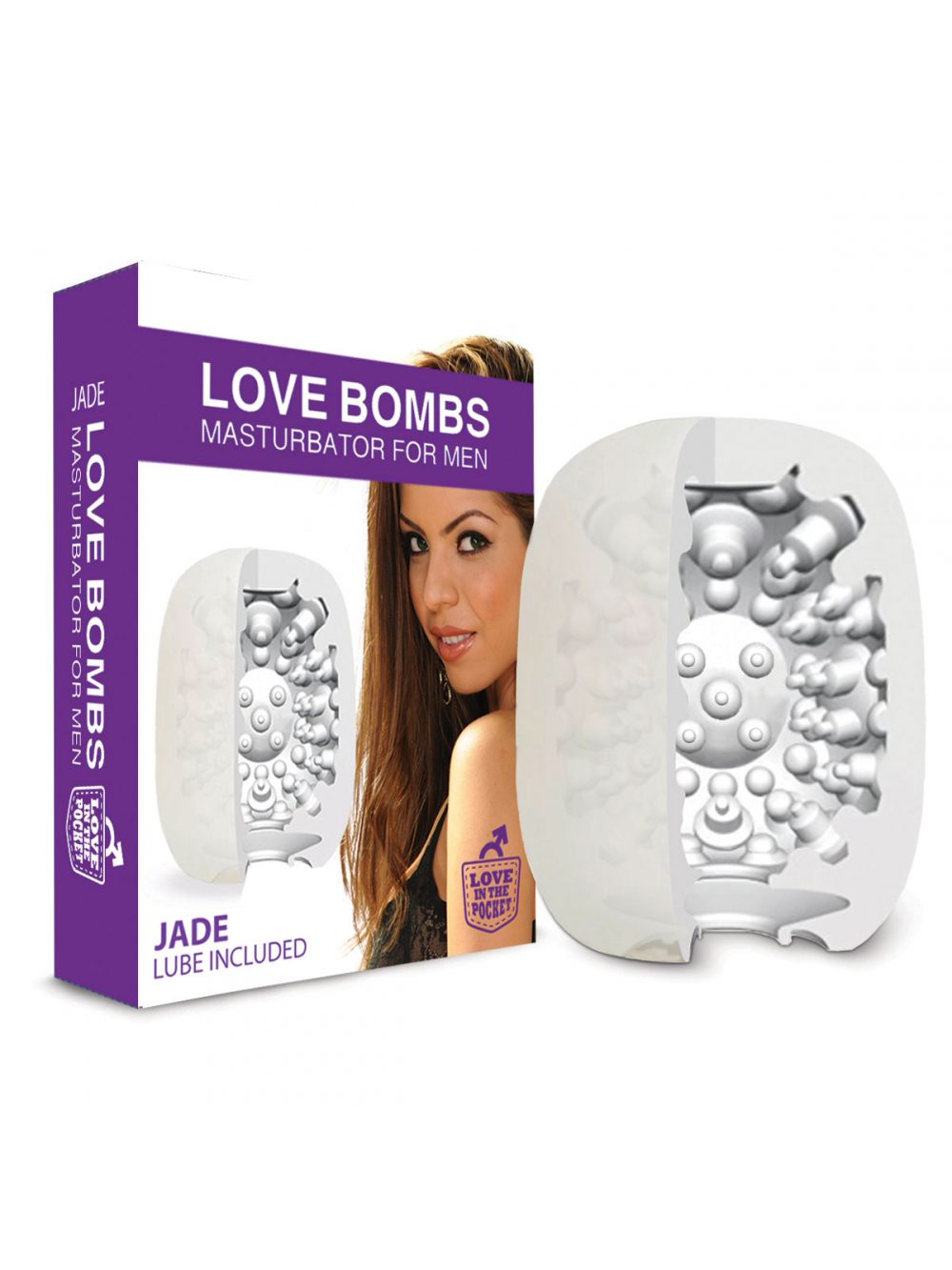 Masturbateur Oeuf Love Bombs Jade main product photo