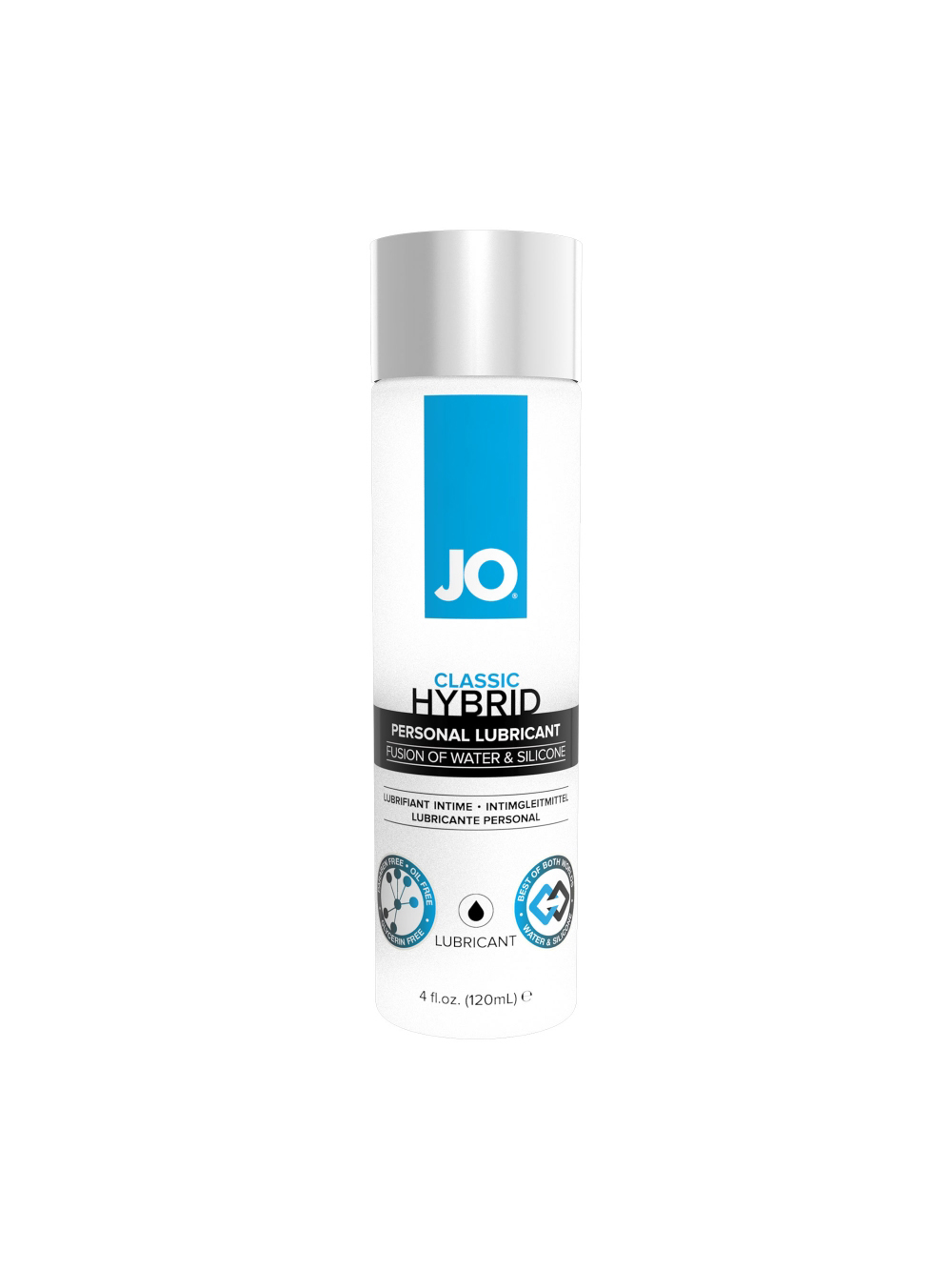 Lubrifiant Silicone & Eau Classic Hybrid 120 ml