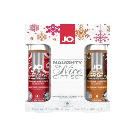 Kit de 2 Lubrifiants Eau H2O Naughty Or Nice