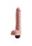 Gode Ejaculateur XXL 28 cm Squirting King Cock Rose