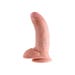 Gode avec Testicules 22,9 cm King Cock Rose