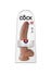 Fallo con Testicoli 22,9 cm King Cock Rosa