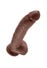 Fallo con Testicoli 22,9 cm King Cock Rosa