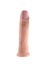 Gode Ventouse 25,4 cm King Cock Rose