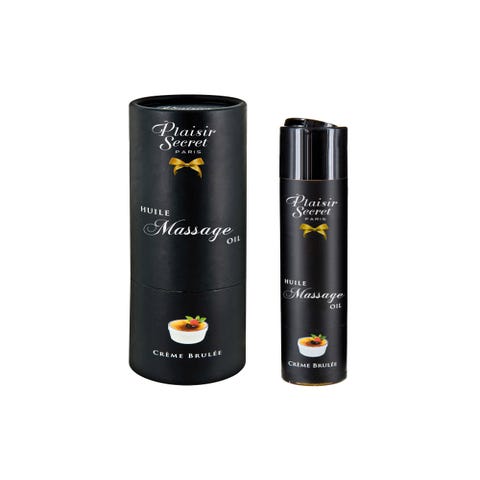 Huile de Massage Gourmande Crème Brûlée