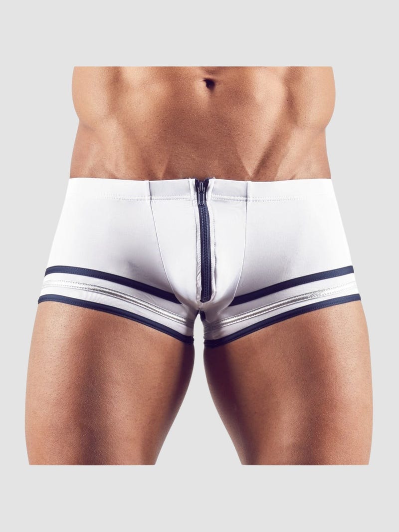 Boxer Marin Blanc