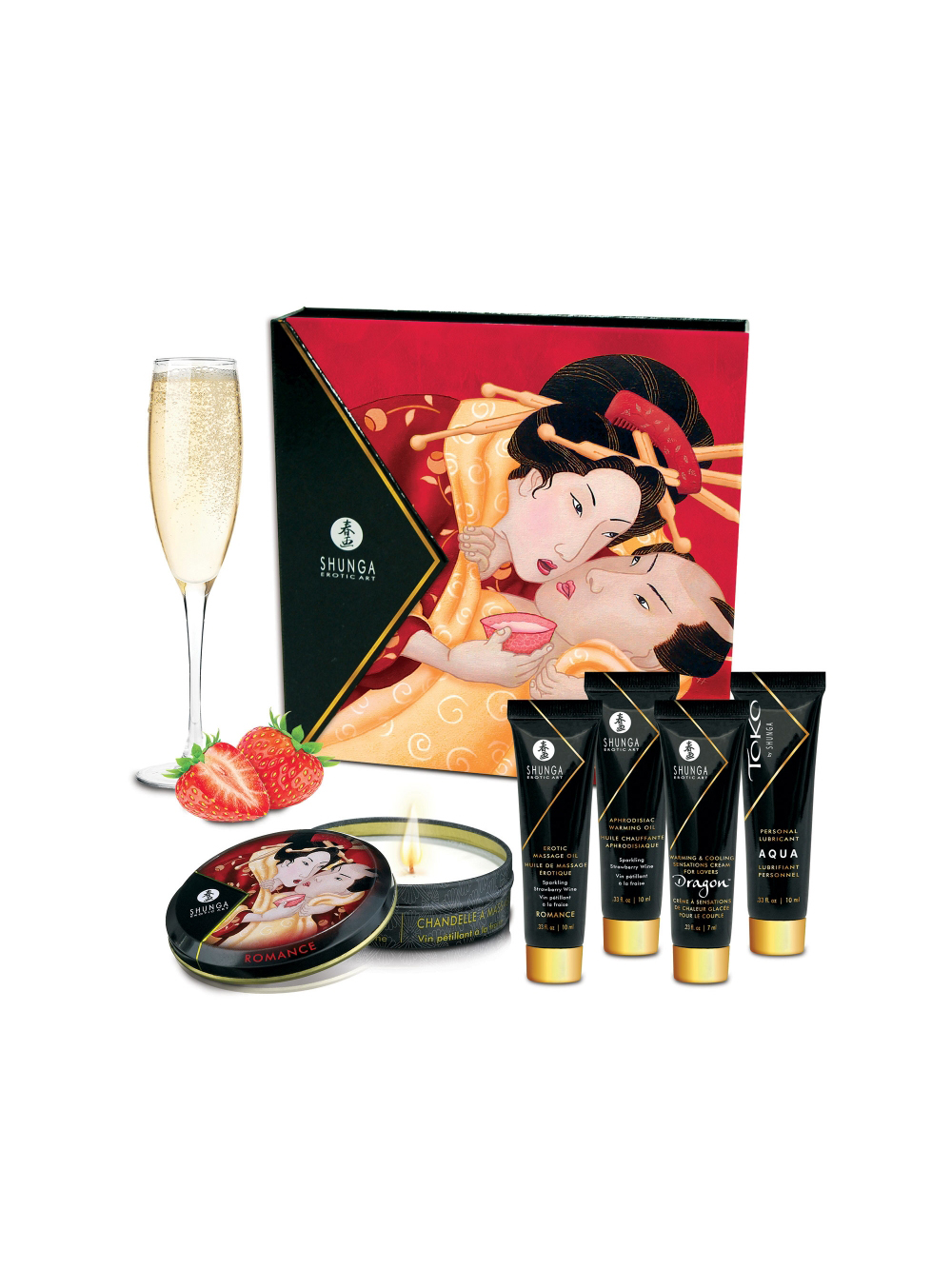 Kit Segreti della Geisha Spumante alla Fragola