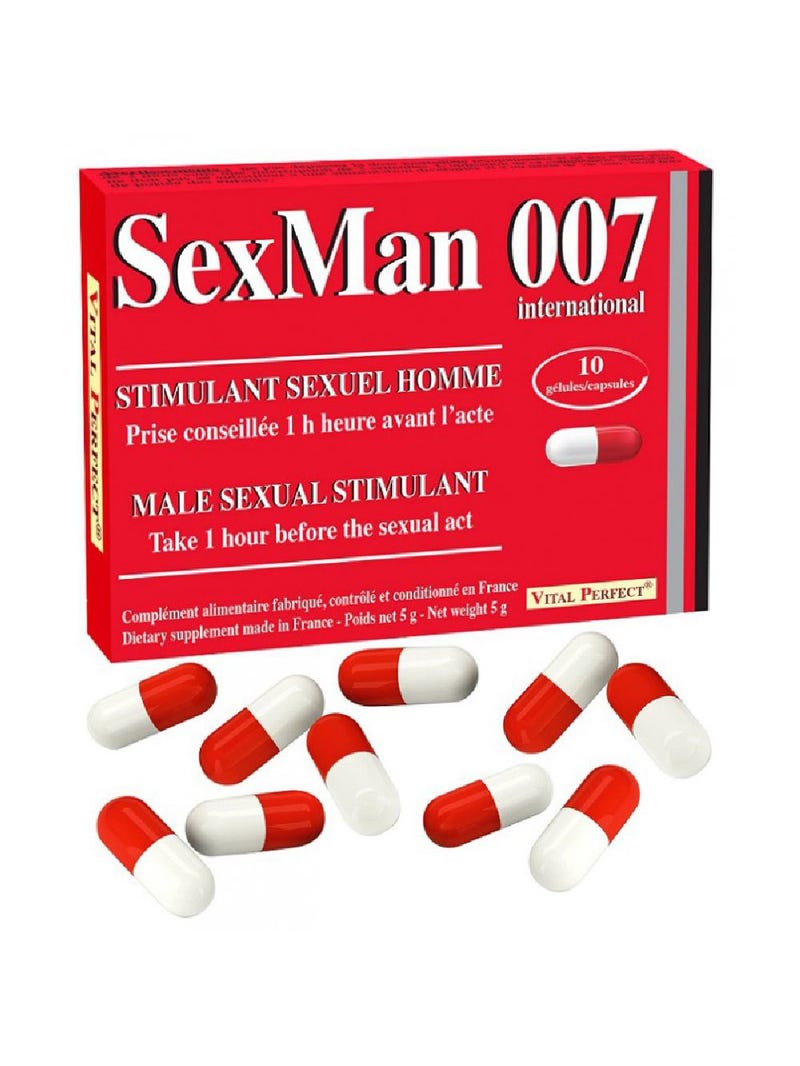 Stimolante SexMan 007 x10 Capsule main product photo