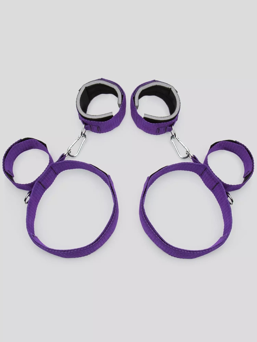 Kit d'attaches jambes et poignets Purple Reins