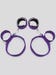 Kit d'attaches jambes et poignets Purple Reins