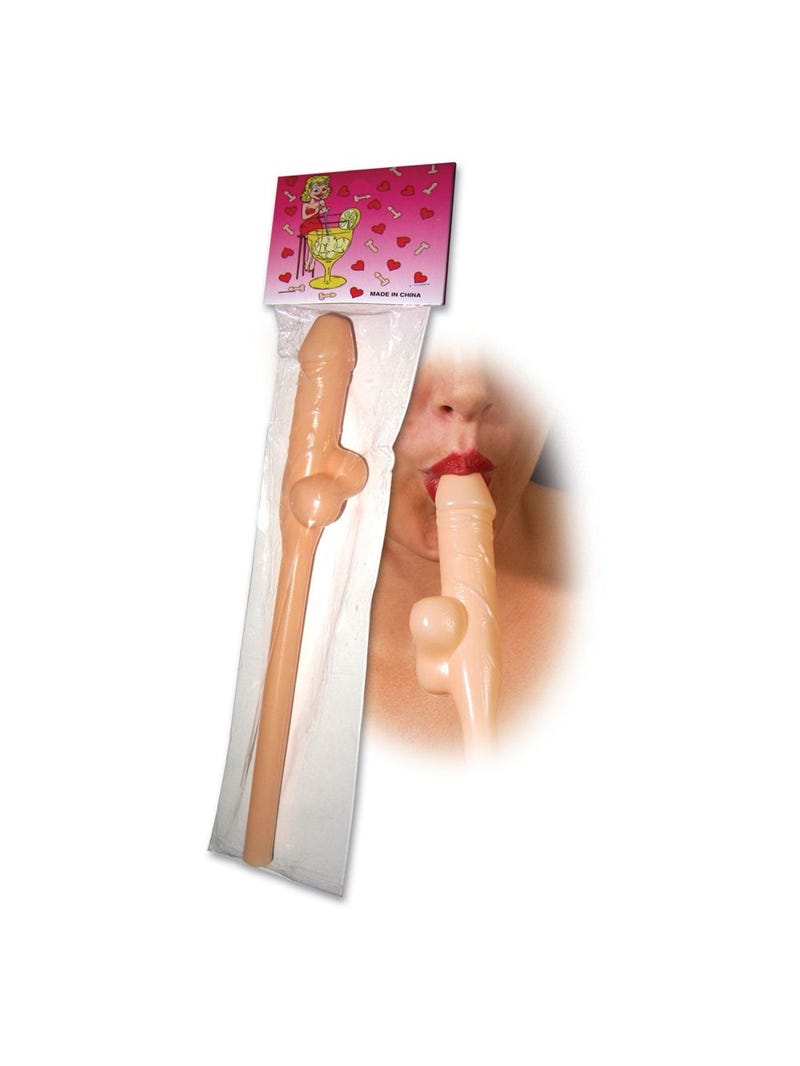 Paille Réutilisable Géante Pénis main product photo