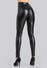 Legging zip effet cuir Fierce