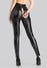 Legging zip effet cuir Fierce