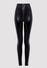 Legging zip effet cuir Fierce