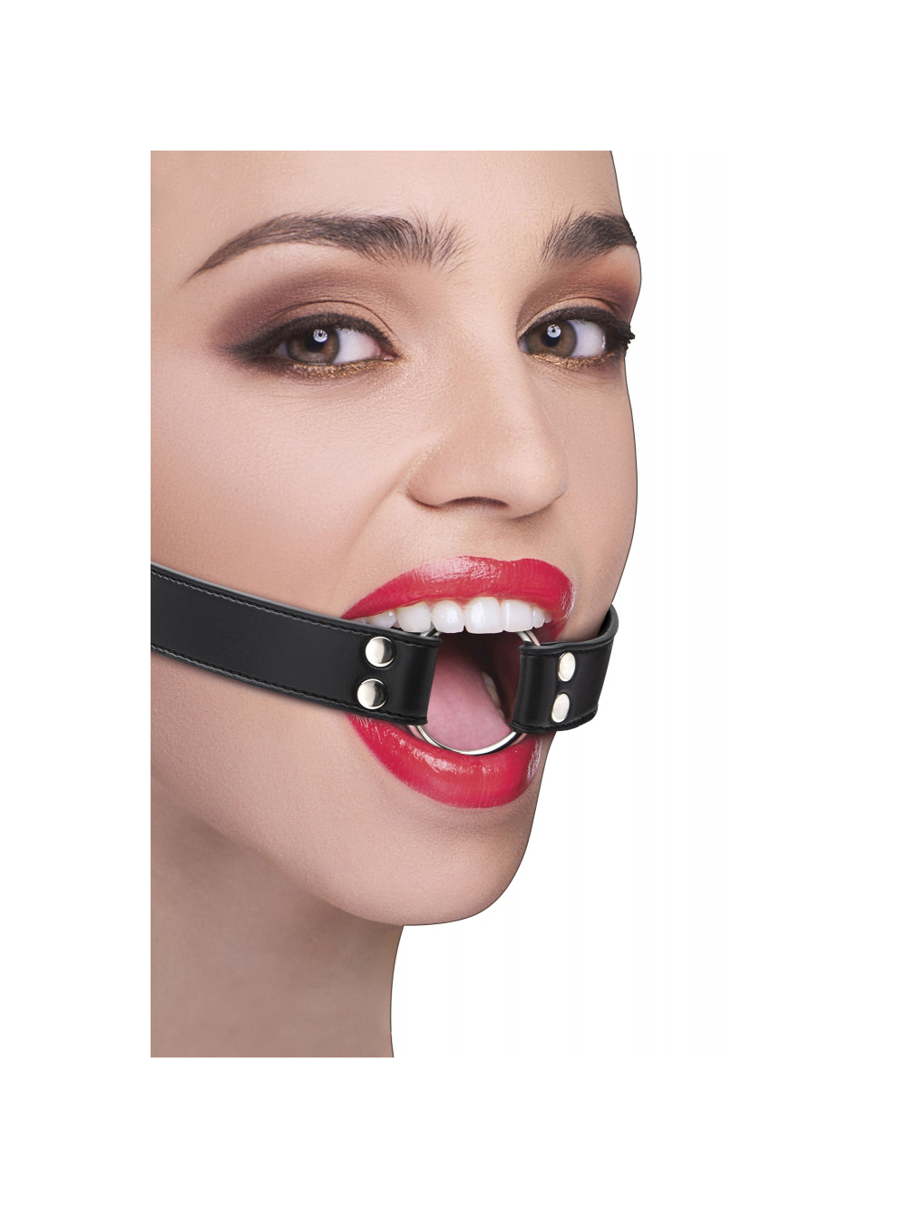 Bavaglio con Anello in Pelle main product photo