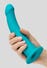 Gode Ventouse Silicone Curved 20,3 cm