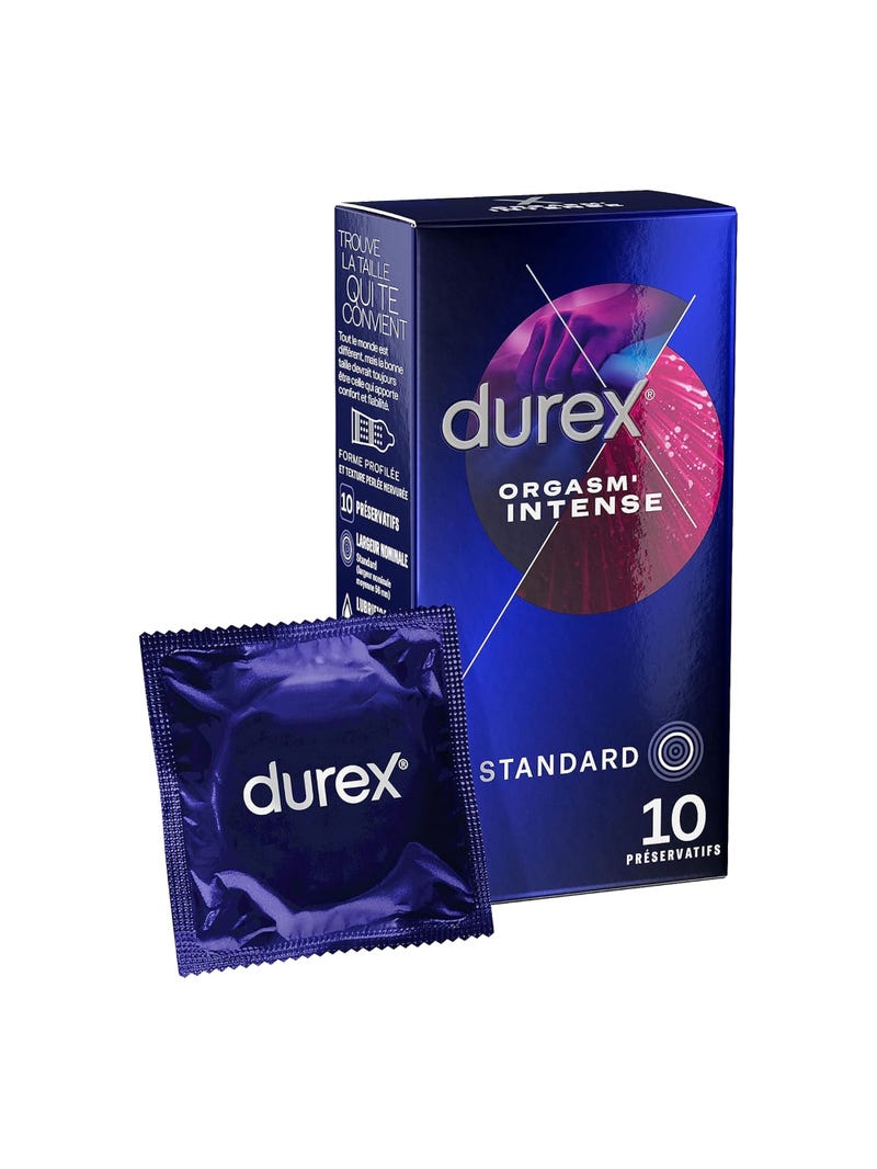 Préservatifs Orgasm'Intense Boîte de 10 main product photo