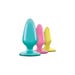 Kit 3 Plugs Anal Phosphorescents FireFly