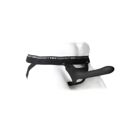Gode Ceinture Zoro Noir 16,5 cm