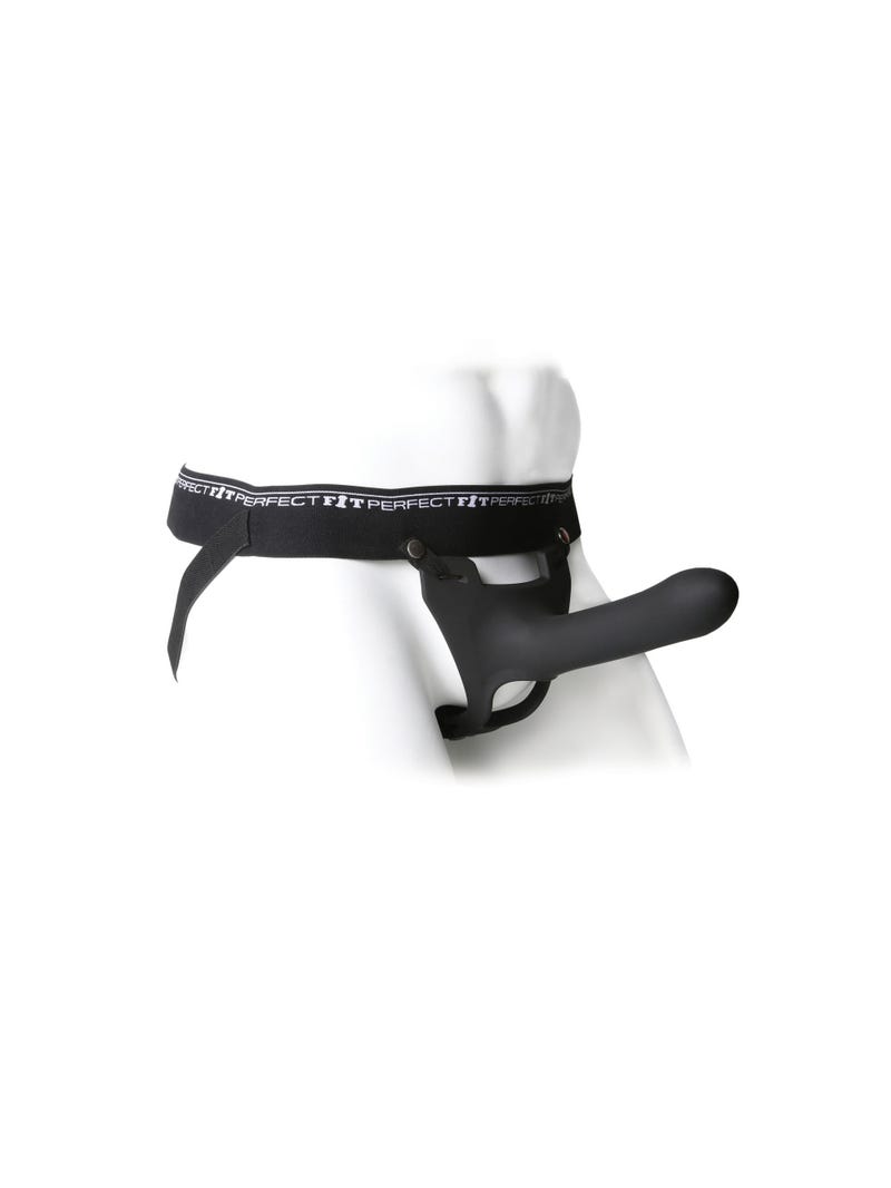 Gode Ceinture Zoro Noir 16,5 cm main product photo