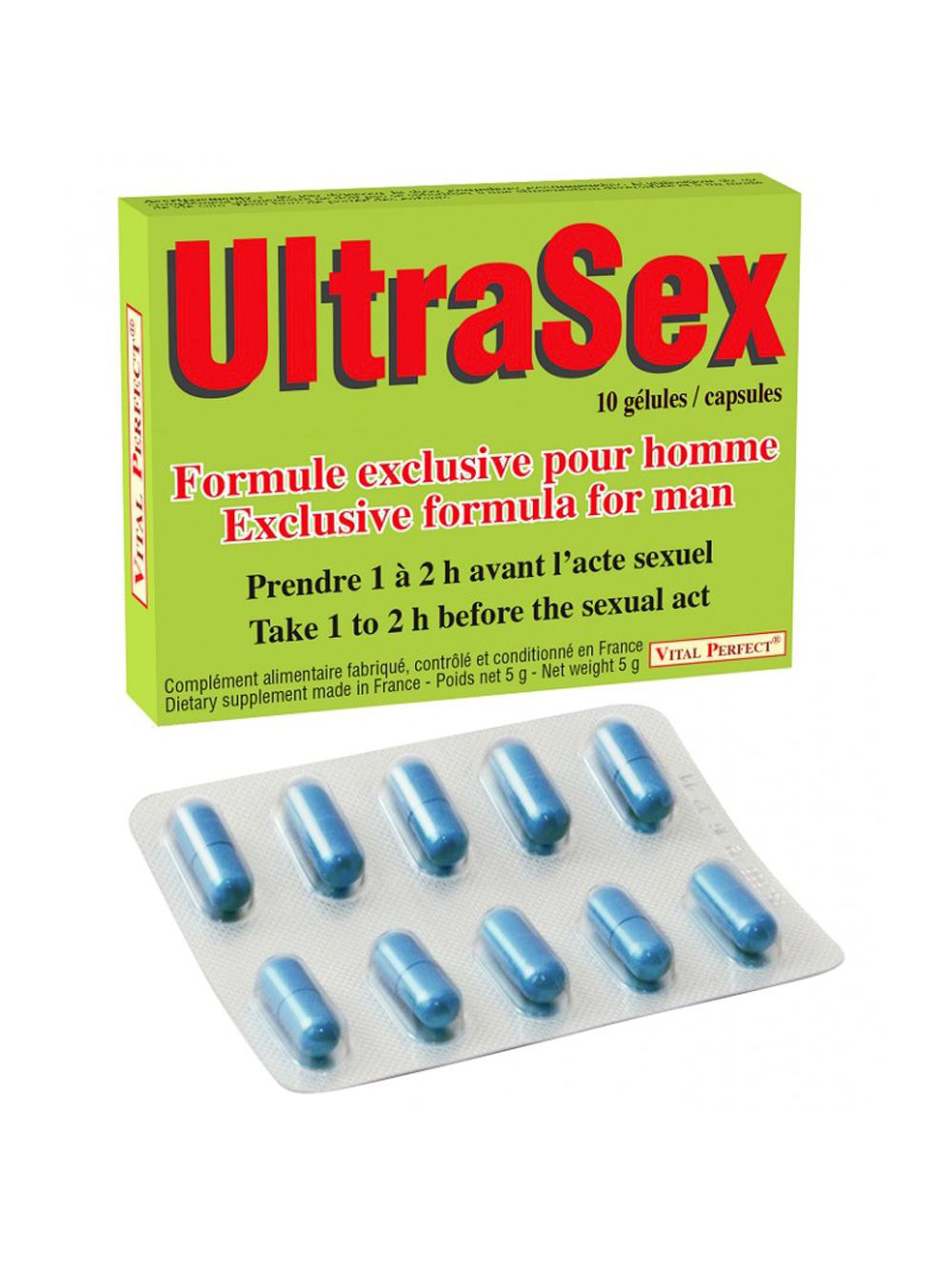 Afrodisiaco UltraSex Capsule x10