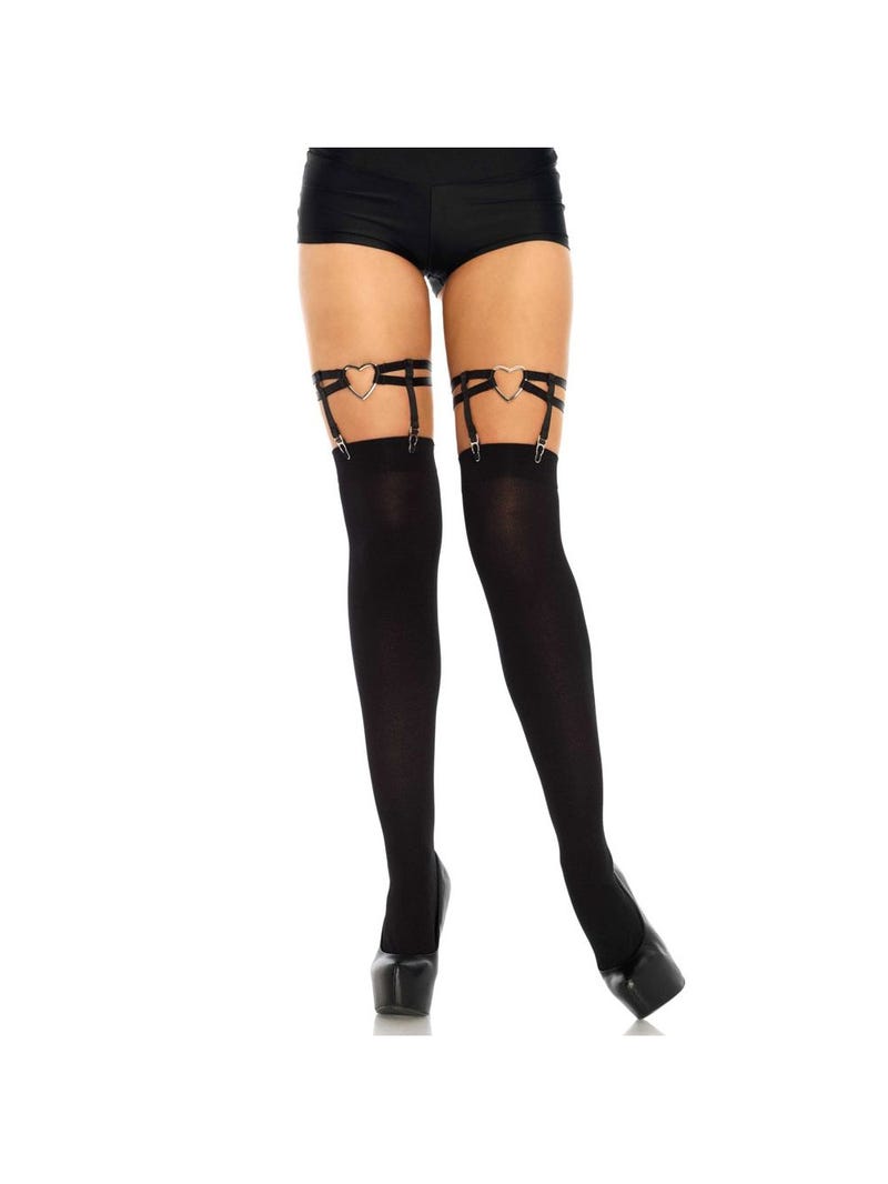 Reggicalze a Doppia Fascia con Cuore main product photo