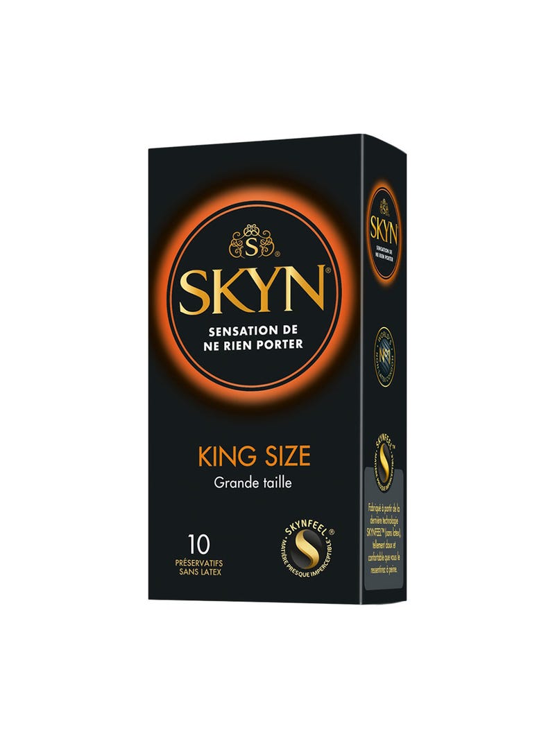 Préservatifs SKYN Grande Taille Boîte de 10 main product photo